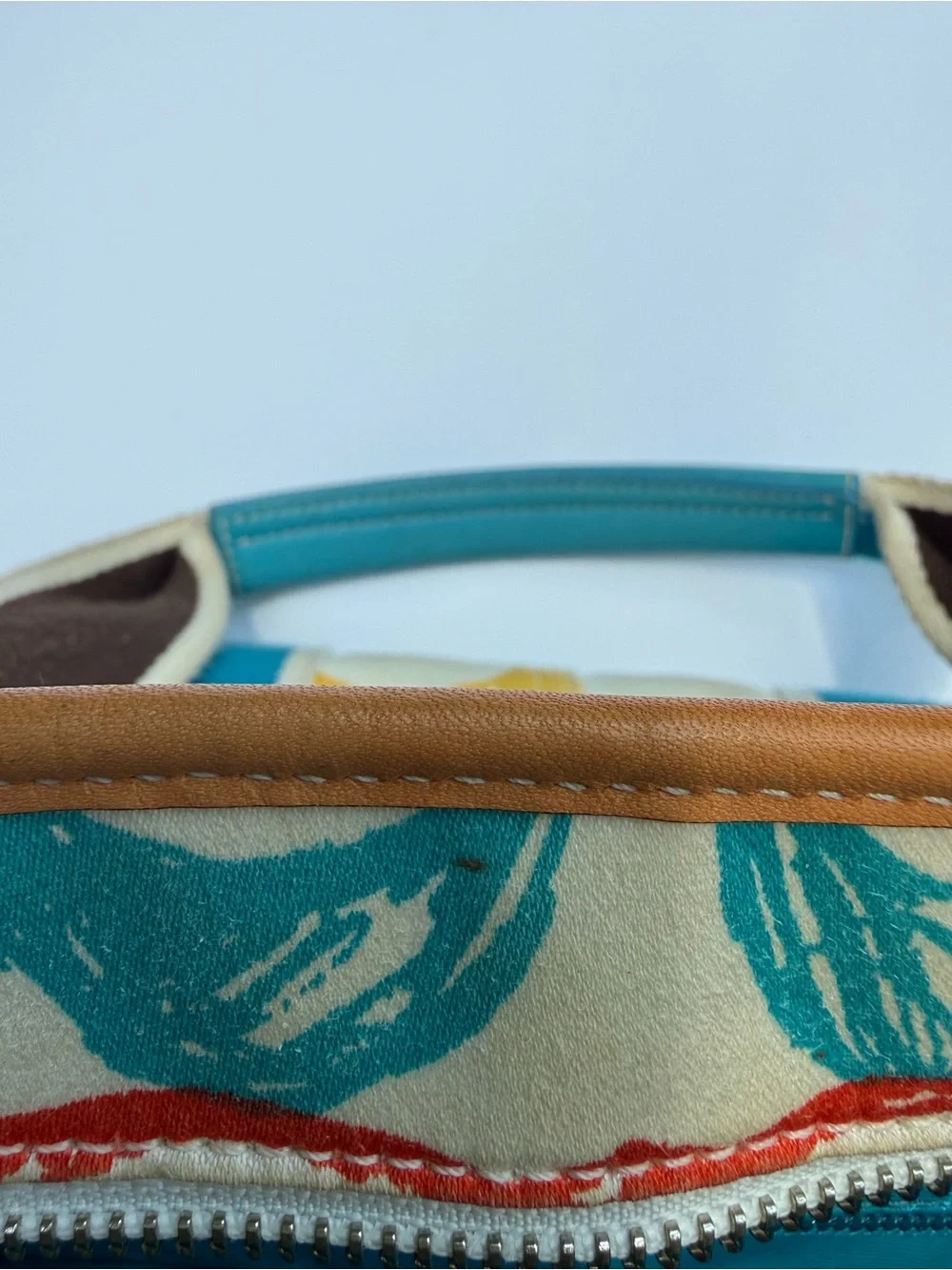 Coach 5660 Hampton Scribble Signature Tote Vtg